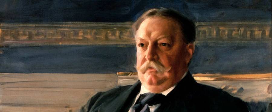 Official White House portrait of William Howard Taft, by Anders L. Zorn. 