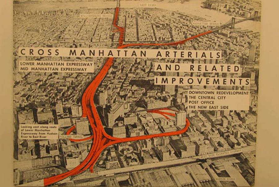 (Robert Moses' Lower Manhattan Expressway Plan)