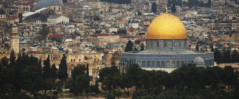 The Dome of the Rock is viewed at the Al-Aqsa mosque compound in the Old City of Jerusalem in Israel, November 27, 2014.  