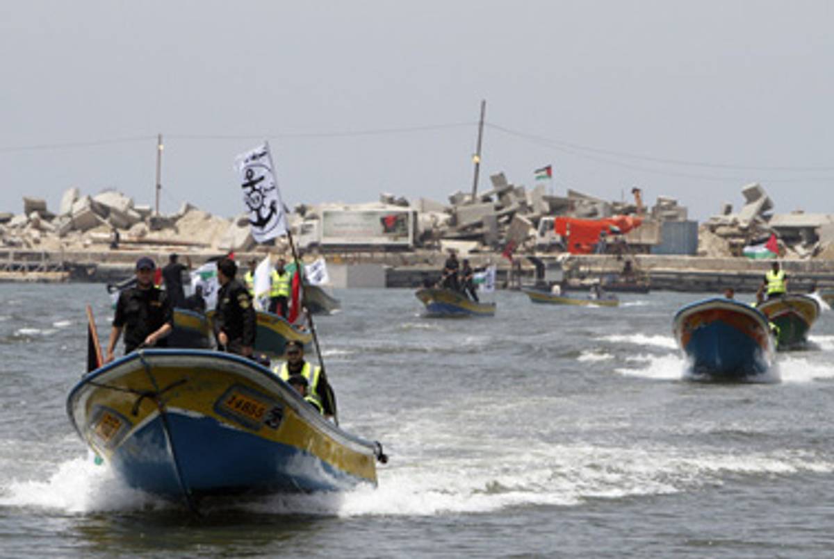 The ‘Freedom Flotilla.’(WSJ)