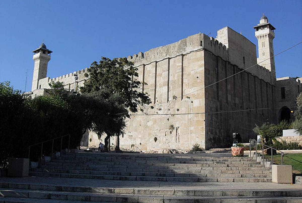 Cave of the Patriarchs in Hebron. (Wikimedia )