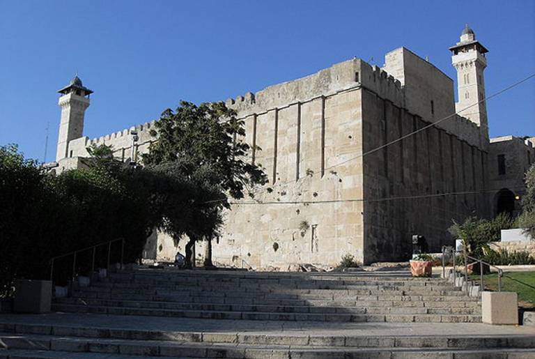 Cave of the Patriarchs in Hebron. (Wikimedia )