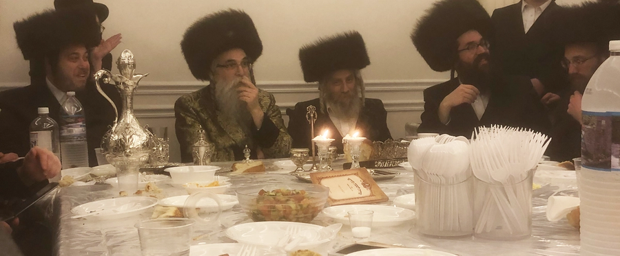 Rabbi Chaim Rottenberg in his Monsey home.