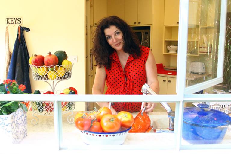 Israeli chef Janna Gur. (Dana Koppel)
