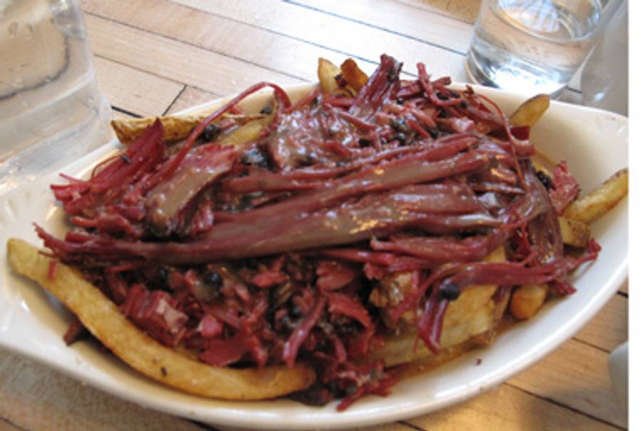 Smoked meat poutine.(All pictures by Kate Hurwitz)