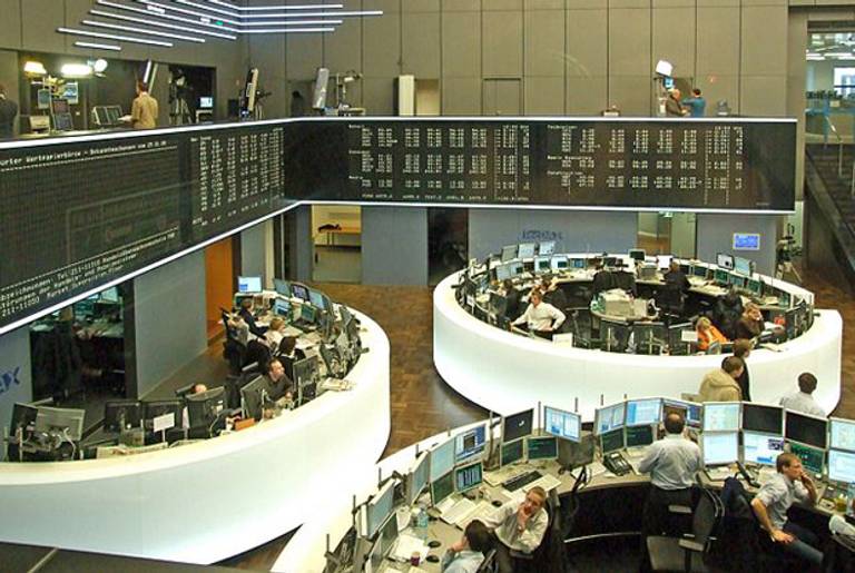 Frankfurt Stock Exchange. (Wikimedia)