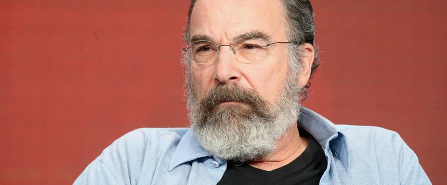Mandy Patinkin speaks at a 'Homeland' panel at The Beverly Hilton Hotel on August 11, 2016.
