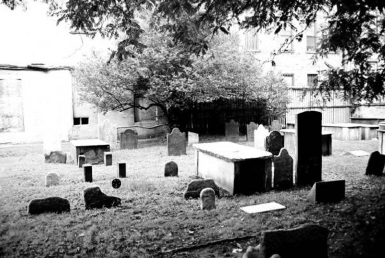 First Cemetery of the Spanish and Portuguese Synagogue, Shearith Israel (1656-1833) in Manhattan, New York City.(Wikimedia)