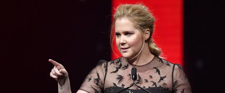 Amy Schumer at CinemaCon, the official convention of the National Association of Theatre Owners, in Las Vegas, Nevada, March 30, 2017.