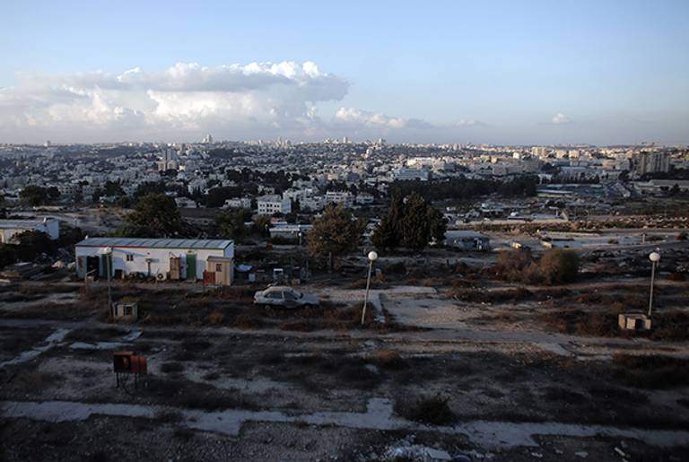 Givat HaMatos in East Jerusalem, pictured on October 2, 2014. (AHMAD GHARABLI/AFP/Getty Images)