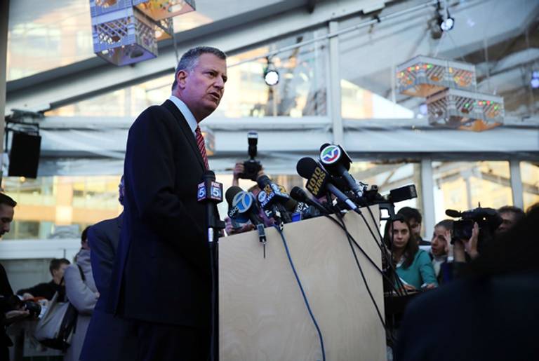 New York City Mayor-elect Bill de Blasio.(Spencer Platt/Getty Images)