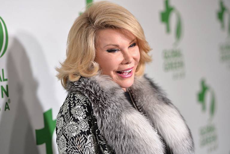 Joan Rivers on Feb. 26, 2014. (Alberto E. Rodriguez/Getty Images for GLOBAL GREEN USA)