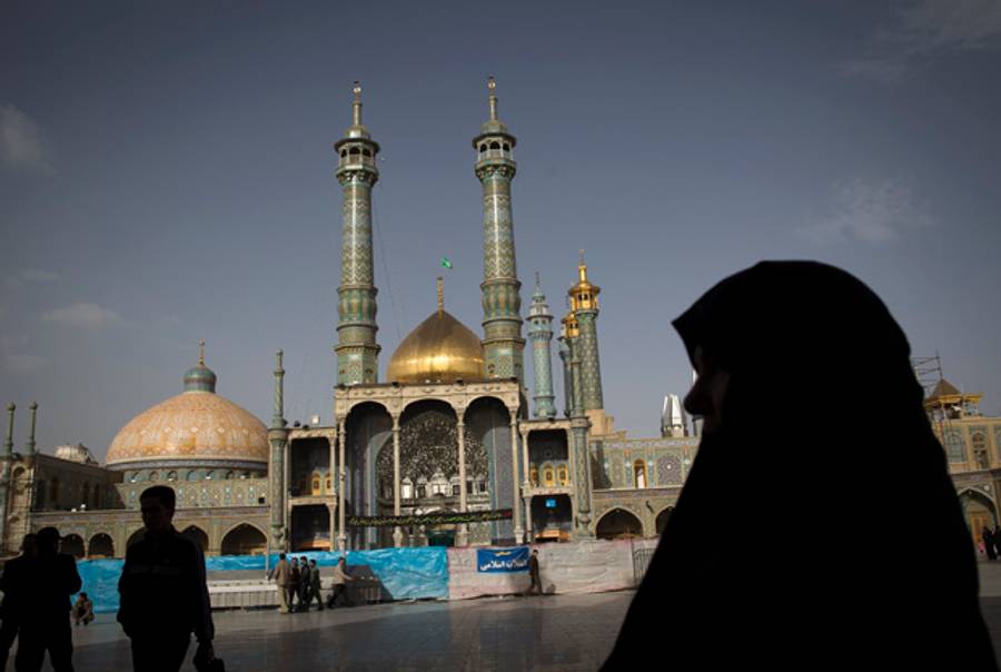 The holy city of Qom, near Iran's Fordow facility.(Behrouz Mehri/AFP/GettyImages)