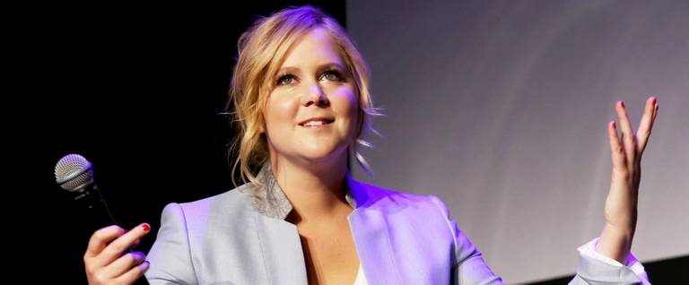 Amy Schumer at the Tribeca Film Festival in New York City, April 19, 2015. 