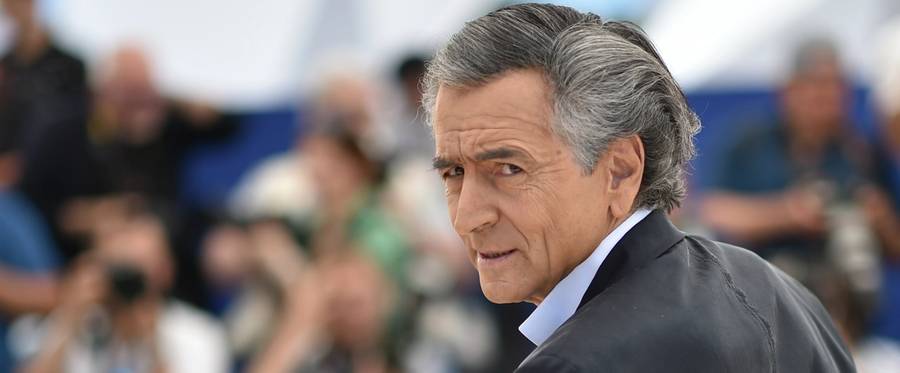 French philosopher, writer, and director Bernard-Henri Levy at the 69th Cannes Film Festival in Cannes, southern France, May 20, 2016. 