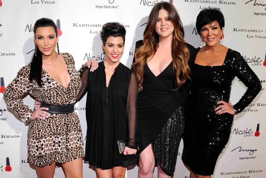 Kim Kardashian, Kourtney Kardashian, Khloe Kardashian, and Kris Jenner.(Ethan Miller/Getty Images)