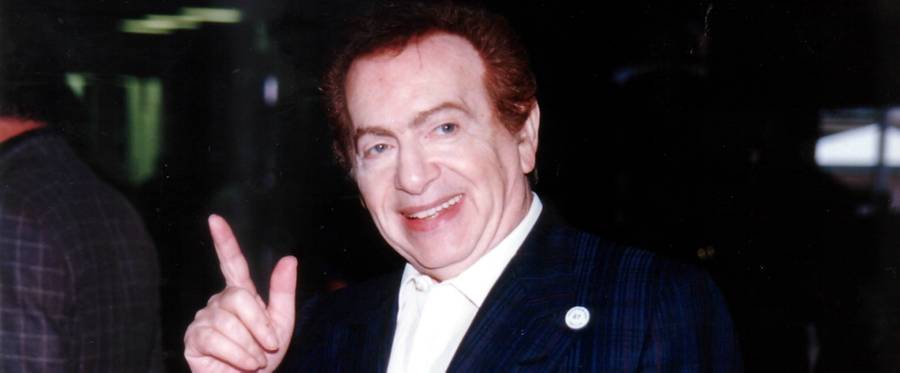 Jackie Mason in at Gulfstream Park in Hallandale, Florida, 2006.