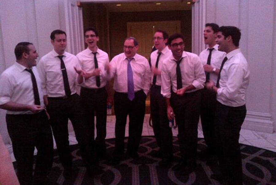 Abe Foxman and the Maccabeats. Hey, that's kinda catchy. (@ADL_National)