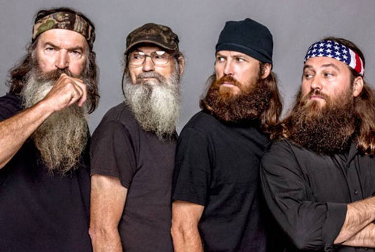 Members of Duck Dynasty's Robertson family. (A&E)