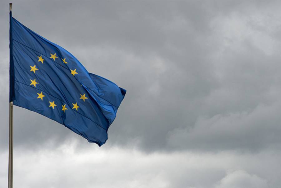 European Union flag.(SOEREN STACHE/AFP/Getty Images)