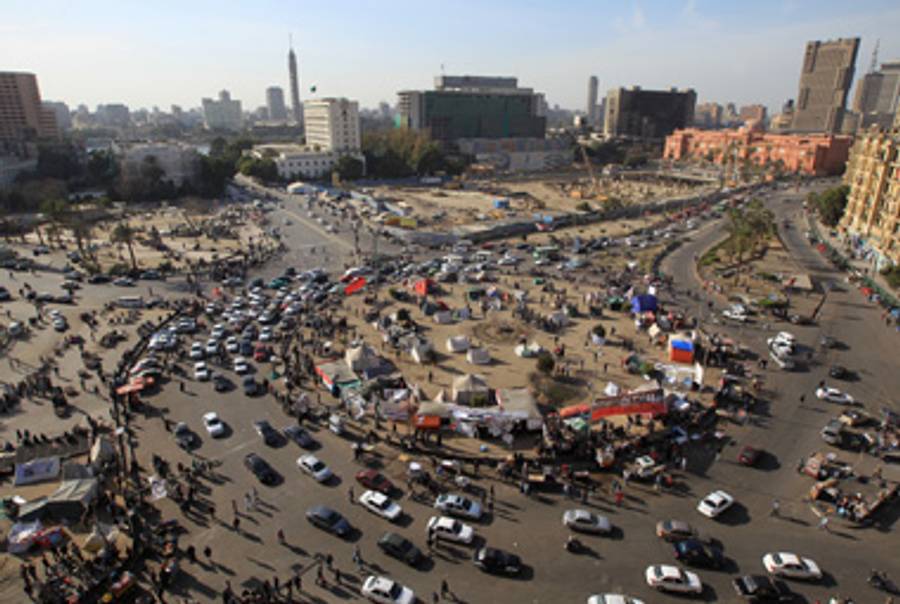 Tahrir Square last weekend.(Mahmud Hams/AFP/Getty Images)