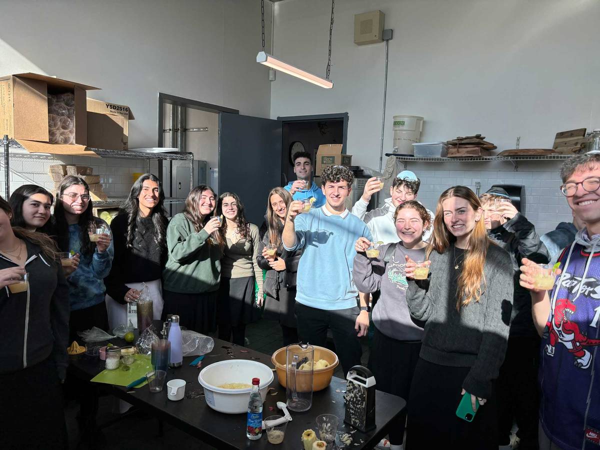 SAR's Sephardic Culture Club members learn to prepare foods from different Sephardic communities in Riverdale, New York