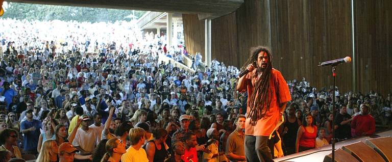 Damian Marley  in Vienna, Virginia, August 8, 2004. 