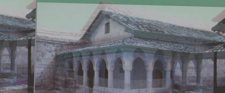 Karaite Kenesa (Synagogue) in Chufut Kale, Crimea, where Simhah Isaac Lutski spent the last 6 years of his life.