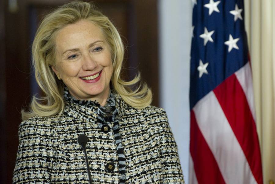 Secretary of State Clinton earlier this month.(Saul Loeb/AFP/Getty Images)