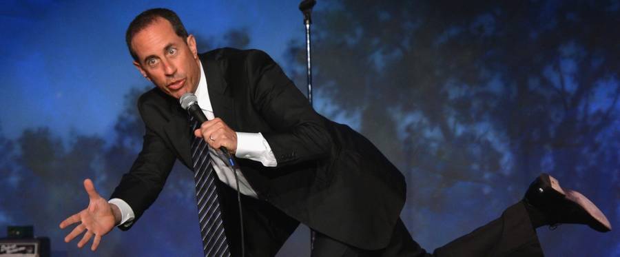 Comedian Jerry Seinfeld performs in New York City, April 4, 2013. 