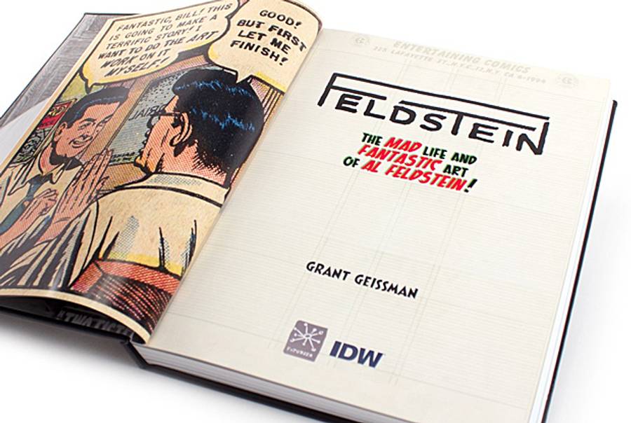 'FELDSTEIN: The MAD Life and Fantastic Art of Al Feldstein,' a biography of the Mad Magazine editor. (IDW)