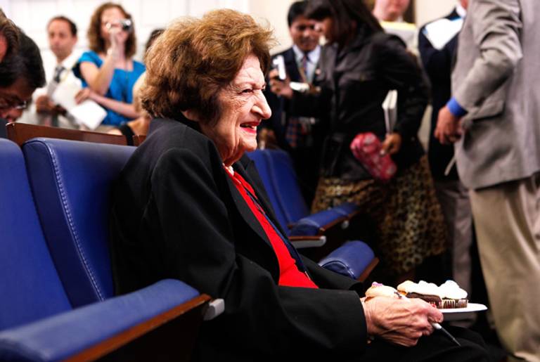 Helen Thomas in 2009.(Alex Wong/Getty Images)