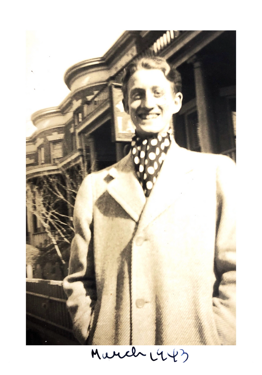 Albert Birnbaum, Malta Street, Brooklyn, March 1943, the month in which he embarked for Europe