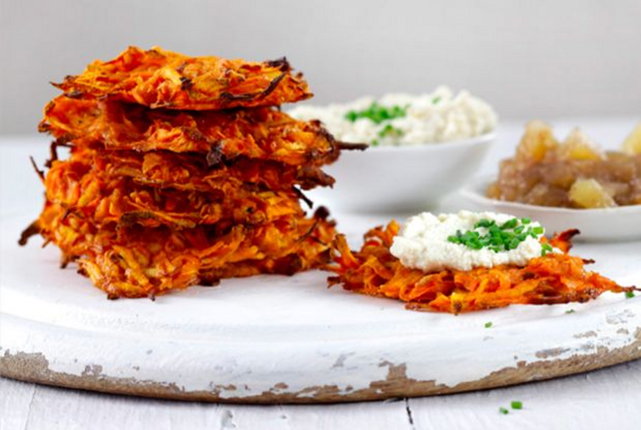 Sweet and Savory Mini Latkes