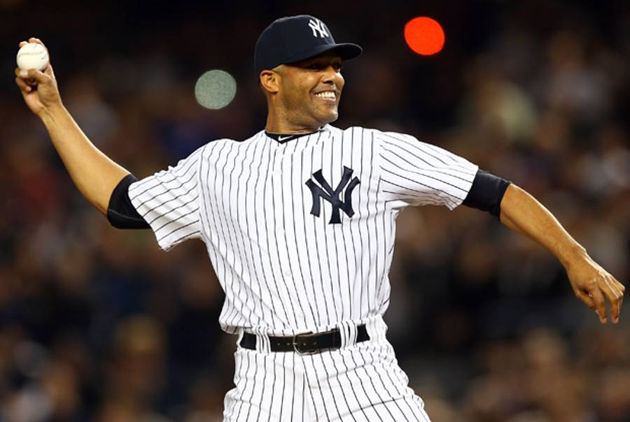 Yankees pitcher Mariano Rivera.(Elsa/Getty Images)