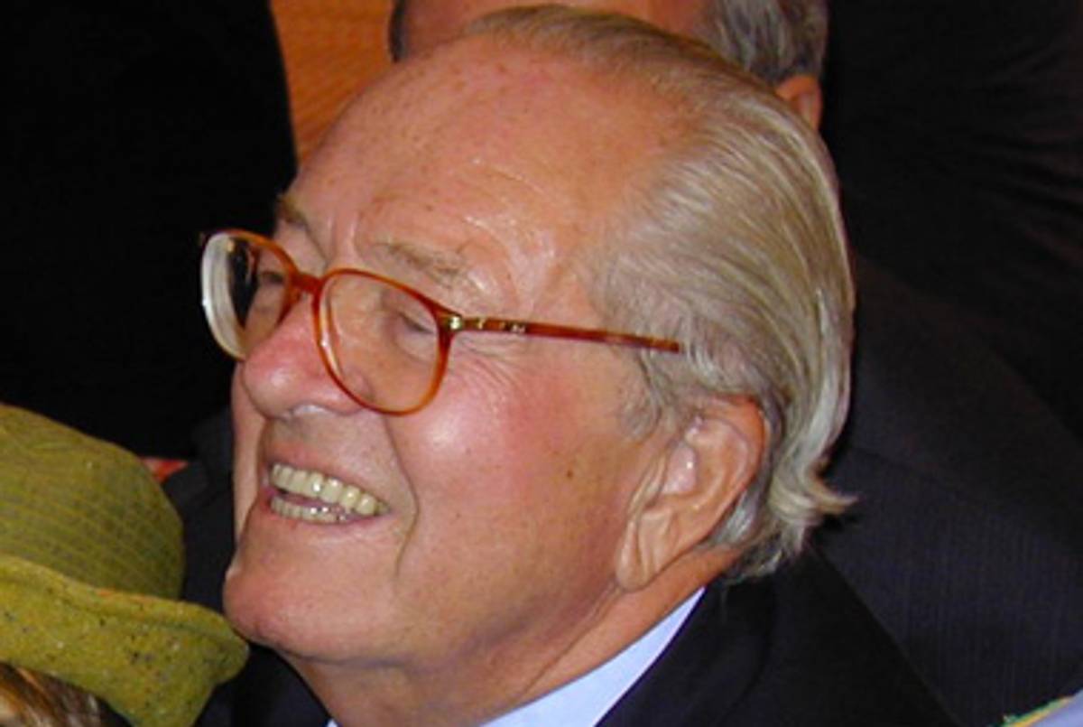National Front leader Jean-Marie Le Pen.(Wikimedia Commons)