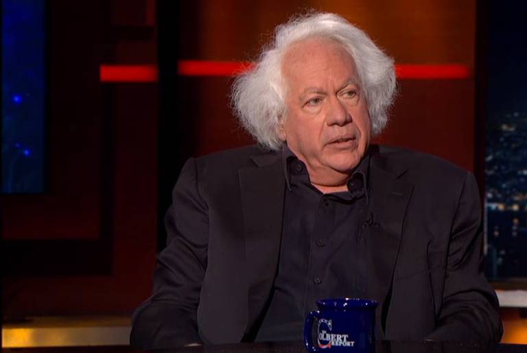 Leon Wieseltier on 'The Colbert Report.' (Comedy Central)