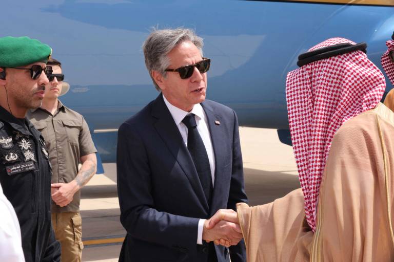 U.S. Secretary of State Antony Blinken in Riyadh on June 7, 2023
