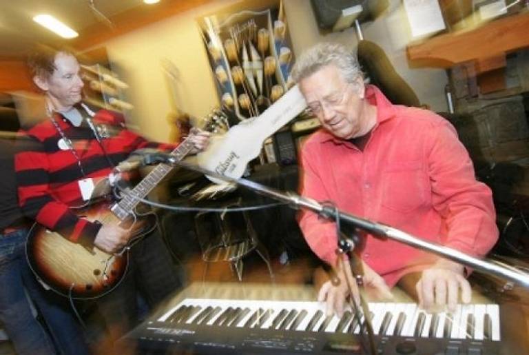 Robby Krieger and Ray Manzarek.(NYDN)