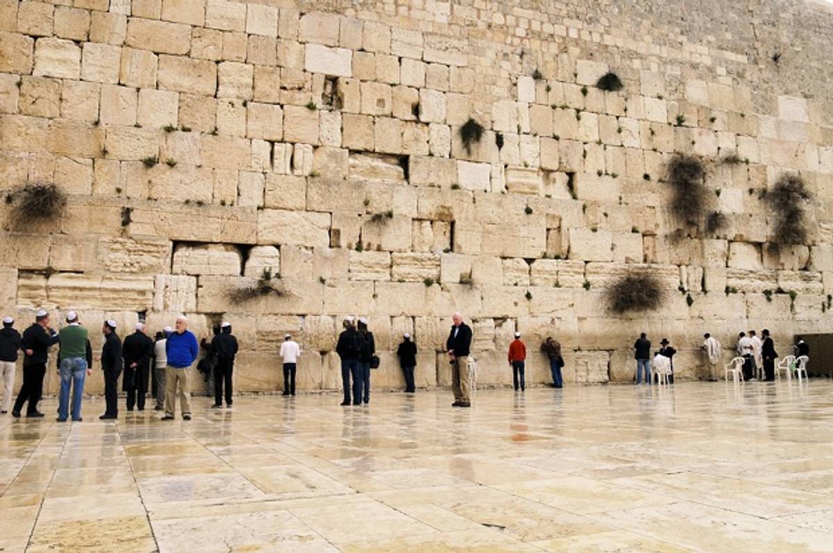 The Western Wall, Jerusalem. (Shutterstock)