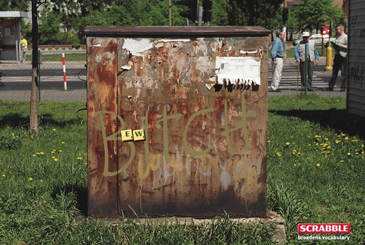 Scrabble Ad via Poland.(BuzzFeed)