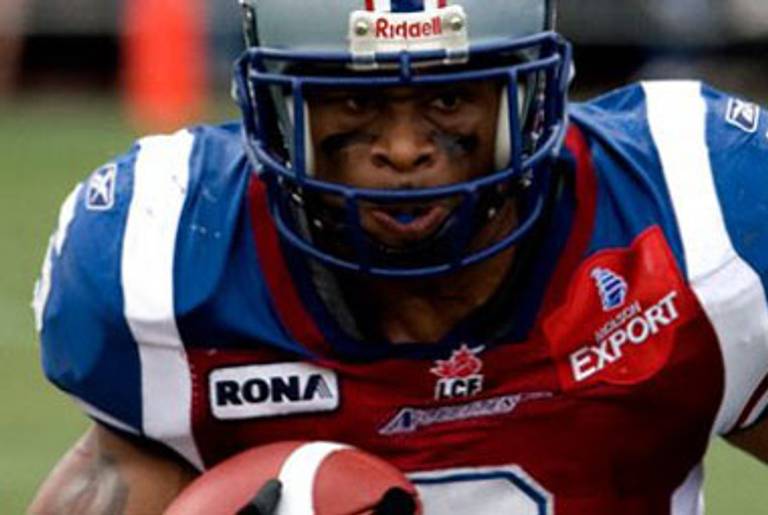 Some guy who plays for the Alouettes.(Montreal Alouettes)