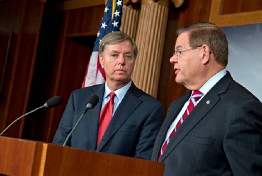 Senators Lindsey Graham and Robert Menendez(AP)