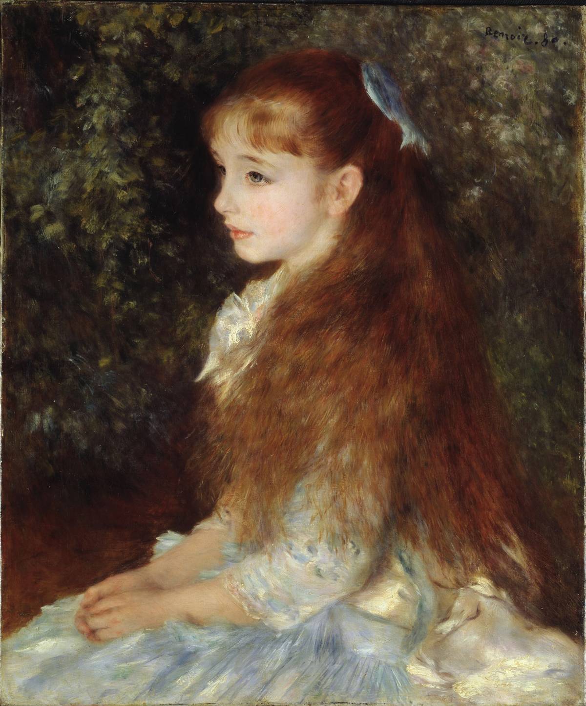 Pierre-Auguste Renoir, 'Portrait of Irène Cahen d’Anvers,' ca. 1880