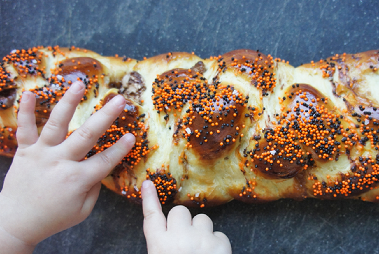 Halloween Candy Challah