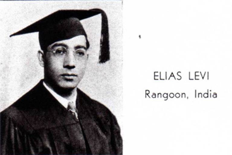 Elias Levi, the grandfather of the author, in his graduation photo from 1938(Courtesy Margot Lurie)