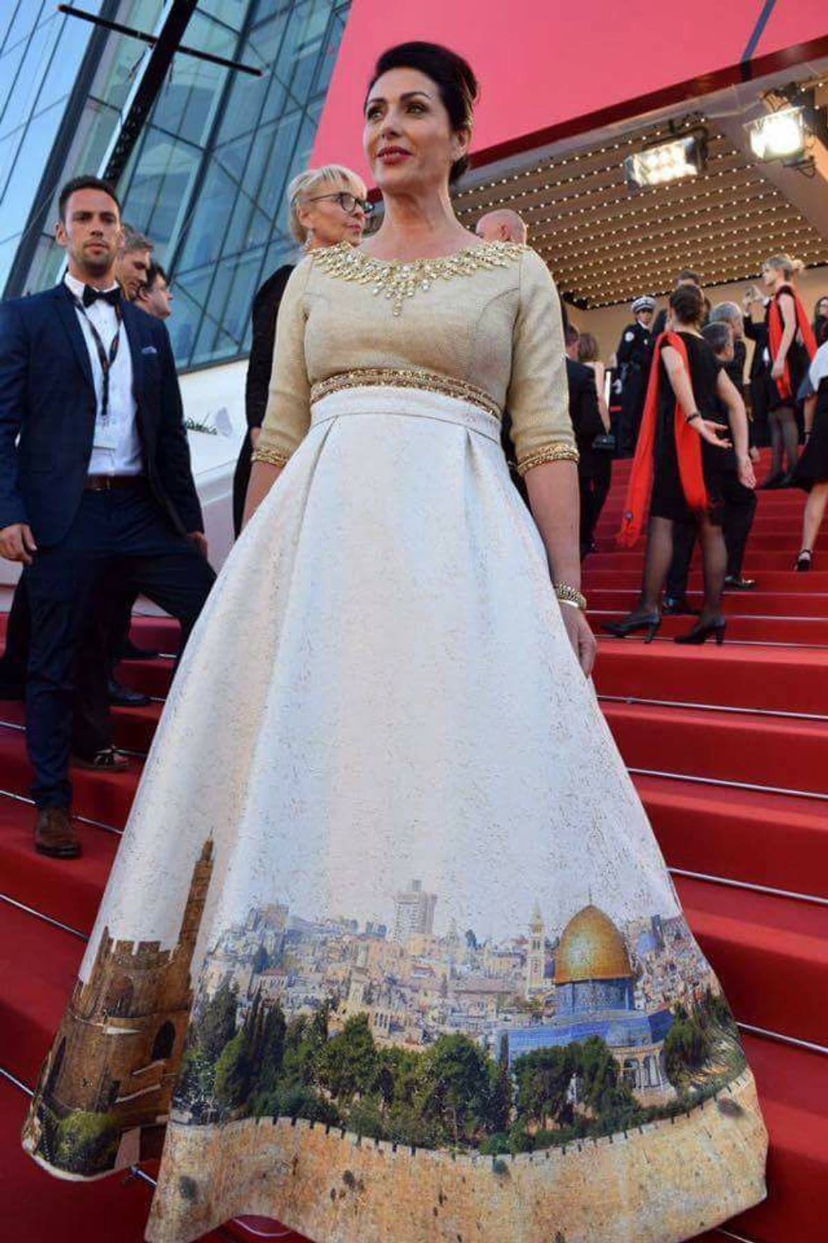 Israeli Culture Minister Miri Regev at Cannes. (Facebook)