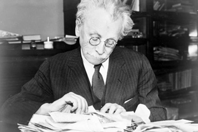 Abraham Cahan in 1937.(New York World-Telegram and the Sun Newspaper Photograph Collection, Library of Congress)