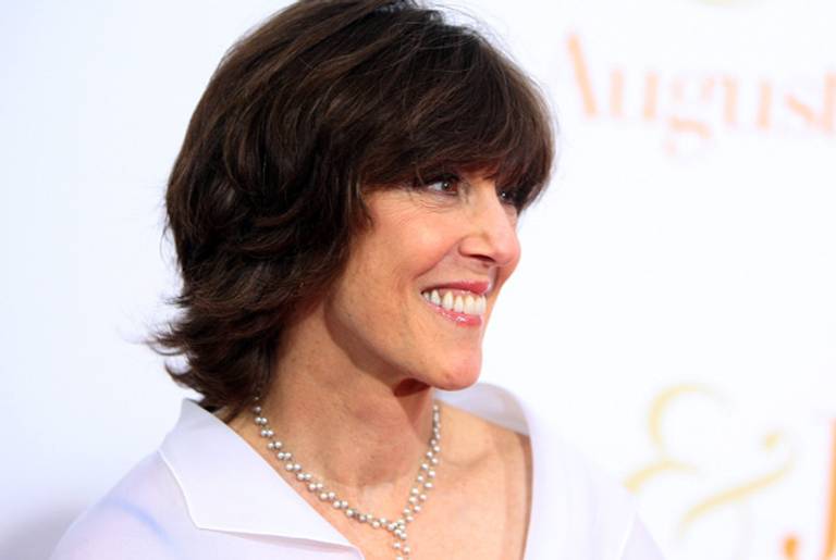 Nora Ephron attends the Julie & Julia premiere at the Ziegfeld Theatre on July 30, 2009, in New York City.(Stephen Lovekin/Getty Images)