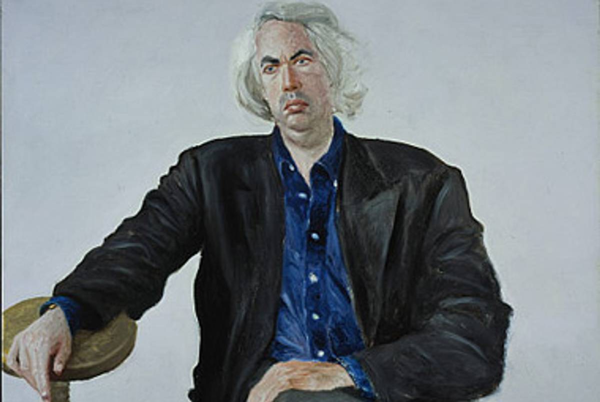 The New Republic literary editor Leon Wieseltier, painted by Avigdor Arikha.(National Galleries of Scotland)